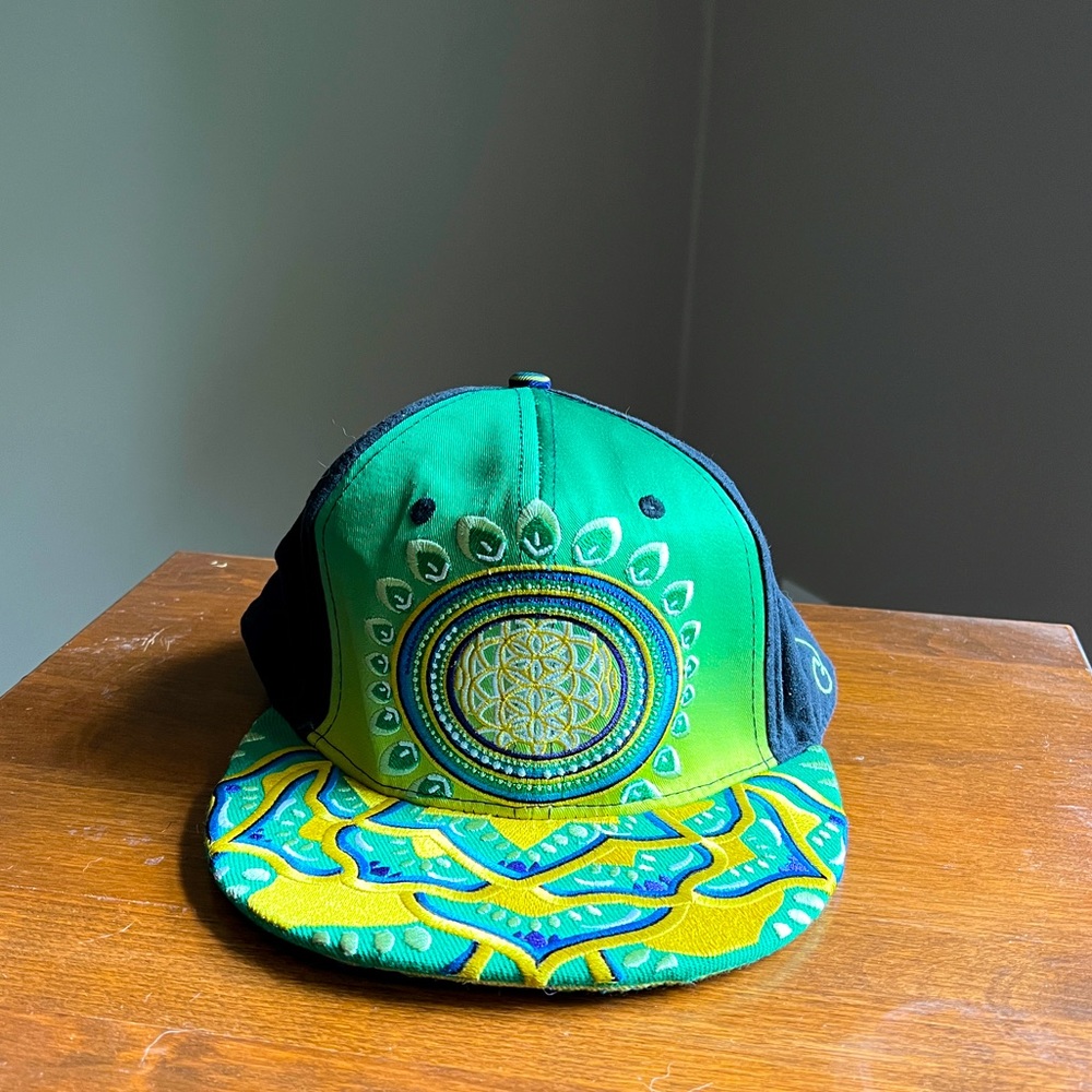 Grassroots California x Michael Garfield limited edition SnapBack hat sz 7 1/4